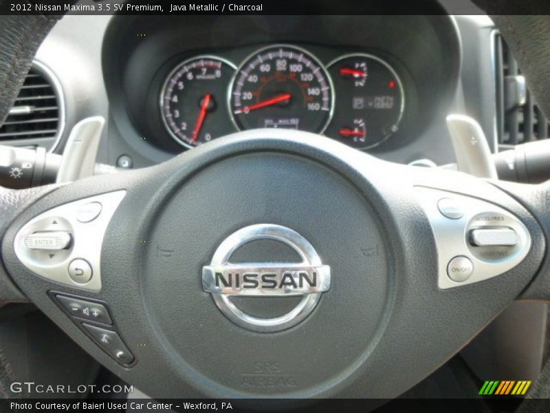 Java Metallic / Charcoal 2012 Nissan Maxima 3.5 SV Premium
