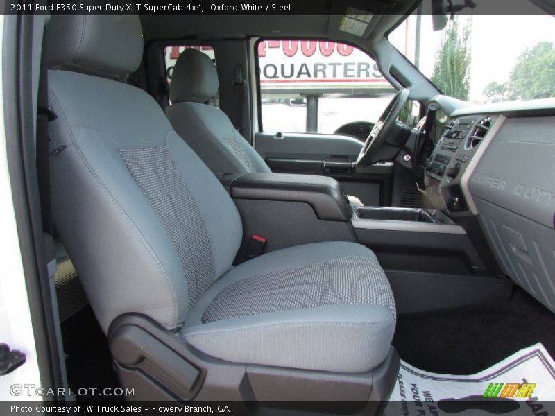 Oxford White / Steel 2011 Ford F350 Super Duty XLT SuperCab 4x4
