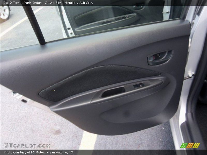 Classic Silver Metallic / Ash Gray 2012 Toyota Yaris Sedan