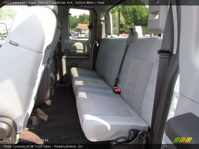 Oxford White / Steel 2011 Ford F350 Super Duty XLT SuperCab 4x4