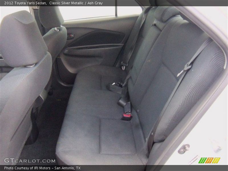 Classic Silver Metallic / Ash Gray 2012 Toyota Yaris Sedan