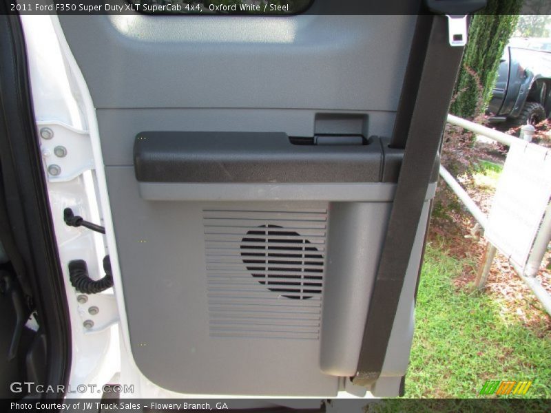 Oxford White / Steel 2011 Ford F350 Super Duty XLT SuperCab 4x4