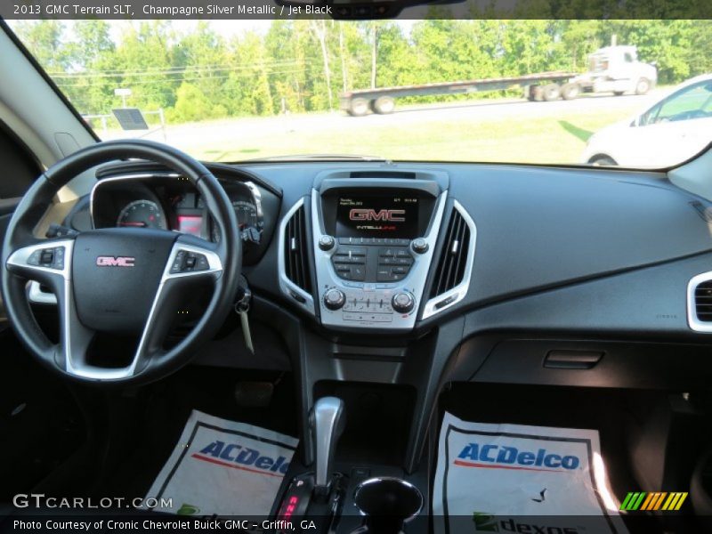 Champagne Silver Metallic / Jet Black 2013 GMC Terrain SLT