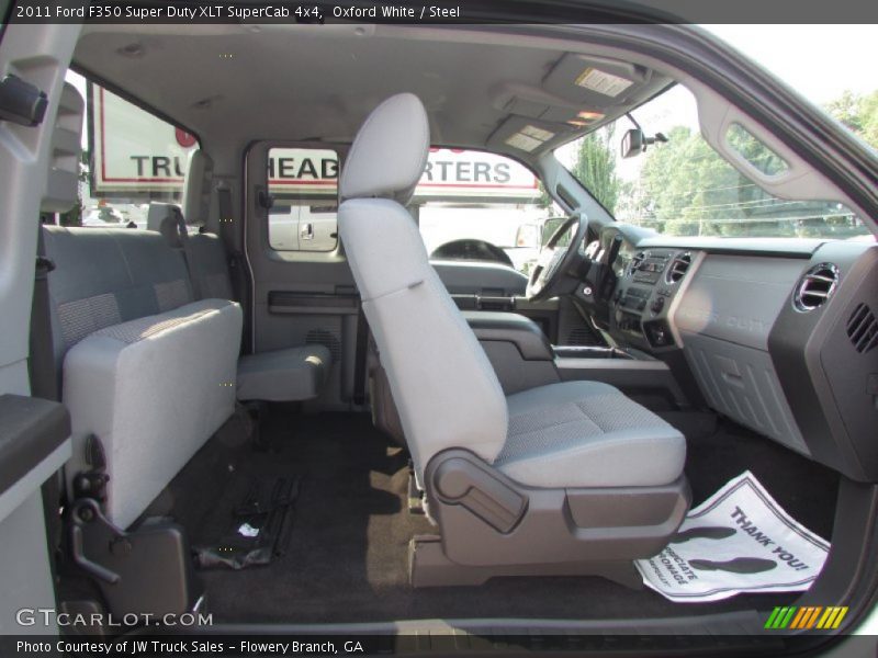 Oxford White / Steel 2011 Ford F350 Super Duty XLT SuperCab 4x4