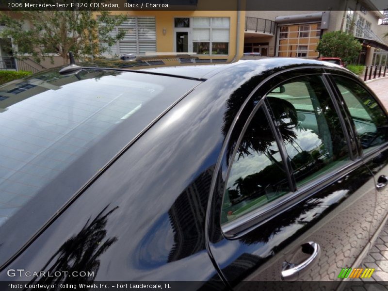 Black / Charcoal 2006 Mercedes-Benz E 320 CDI Sedan