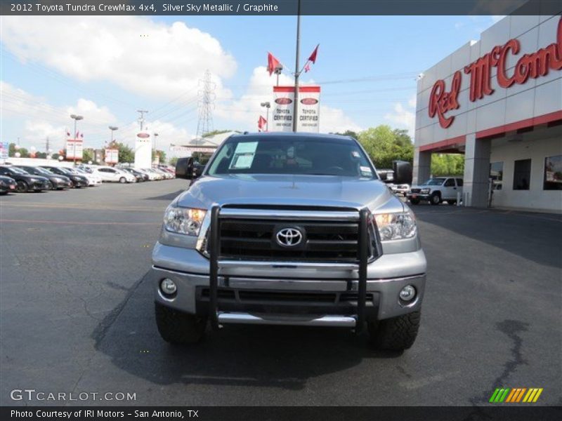 Silver Sky Metallic / Graphite 2012 Toyota Tundra CrewMax 4x4