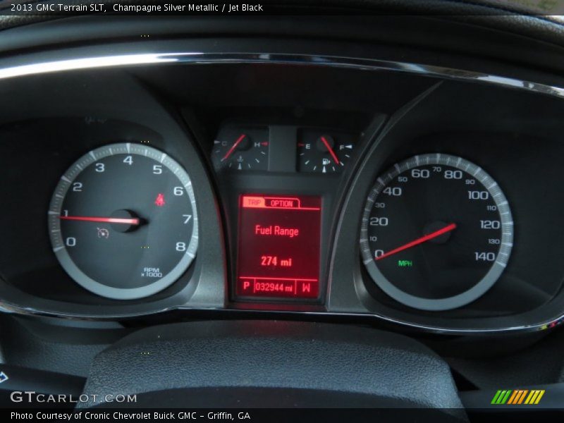 Champagne Silver Metallic / Jet Black 2013 GMC Terrain SLT