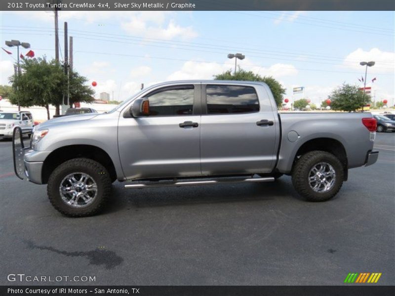 Silver Sky Metallic / Graphite 2012 Toyota Tundra CrewMax 4x4