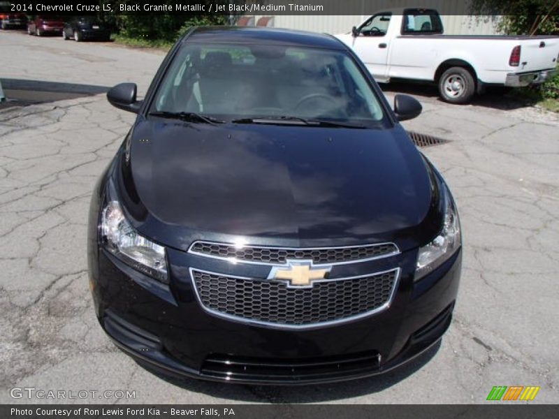 Black Granite Metallic / Jet Black/Medium Titanium 2014 Chevrolet Cruze LS