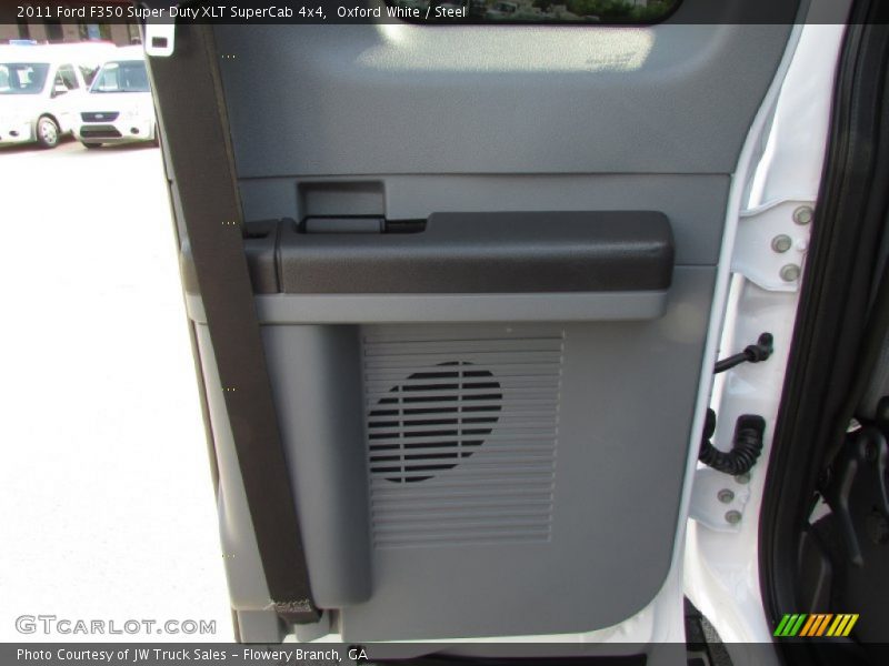Oxford White / Steel 2011 Ford F350 Super Duty XLT SuperCab 4x4