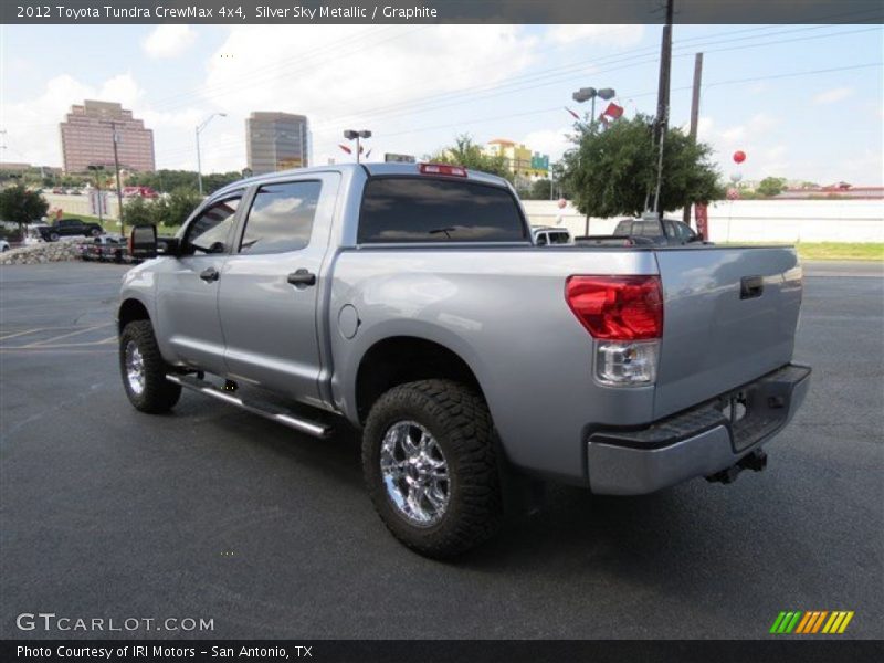 Silver Sky Metallic / Graphite 2012 Toyota Tundra CrewMax 4x4