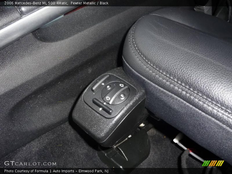 Pewter Metallic / Black 2006 Mercedes-Benz ML 500 4Matic