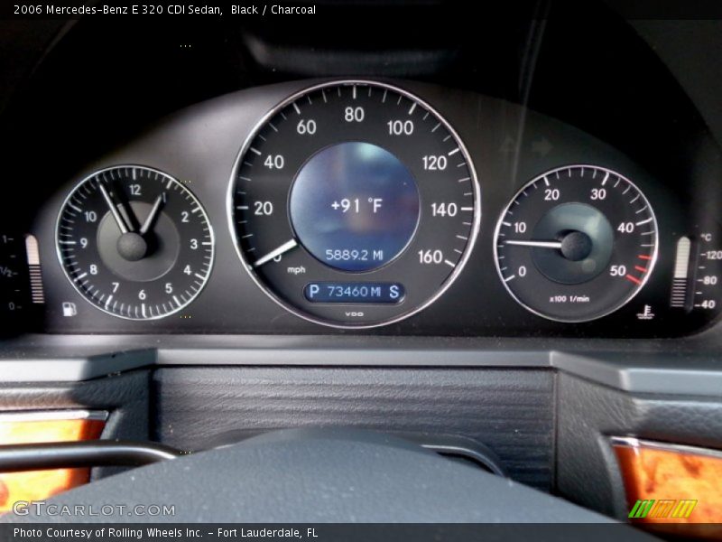  2006 E 320 CDI Sedan 320 CDI Sedan Gauges