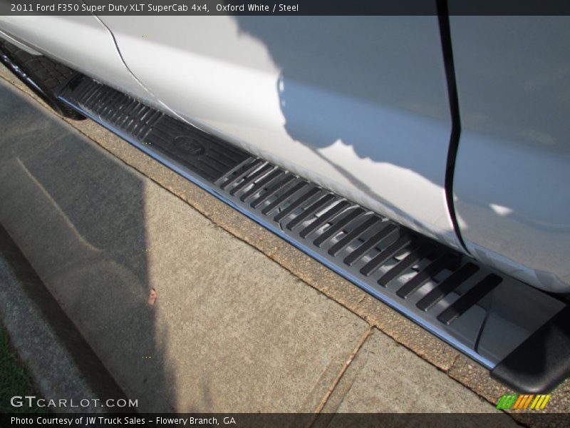 Oxford White / Steel 2011 Ford F350 Super Duty XLT SuperCab 4x4