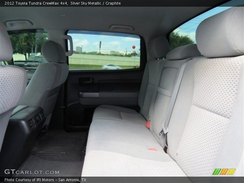 Silver Sky Metallic / Graphite 2012 Toyota Tundra CrewMax 4x4