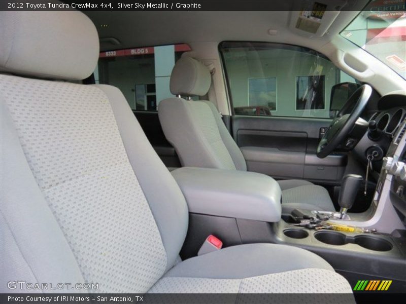 Silver Sky Metallic / Graphite 2012 Toyota Tundra CrewMax 4x4