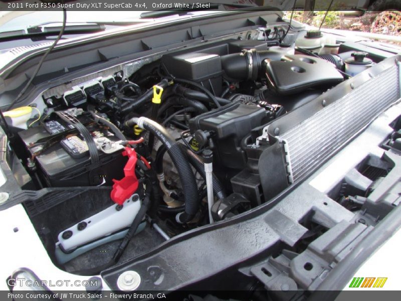 Oxford White / Steel 2011 Ford F350 Super Duty XLT SuperCab 4x4