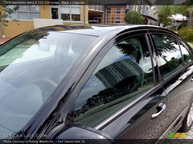 Black / Charcoal 2006 Mercedes-Benz E 320 CDI Sedan