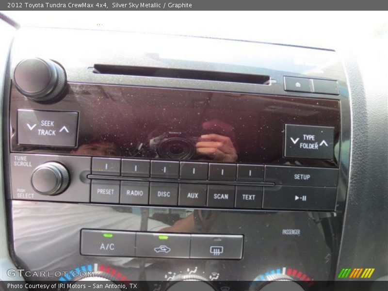Silver Sky Metallic / Graphite 2012 Toyota Tundra CrewMax 4x4