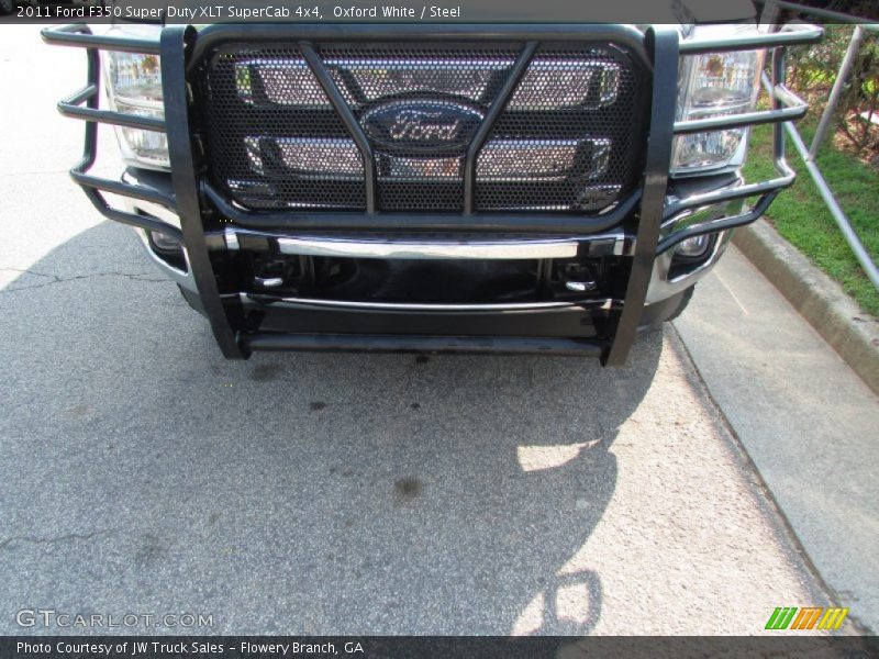 Oxford White / Steel 2011 Ford F350 Super Duty XLT SuperCab 4x4