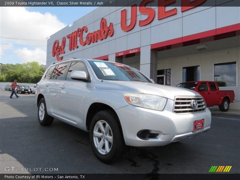 Classic Silver Metallic / Ash 2009 Toyota Highlander V6