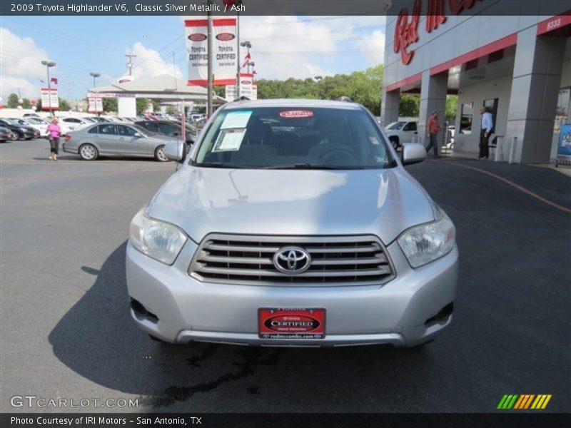 Classic Silver Metallic / Ash 2009 Toyota Highlander V6