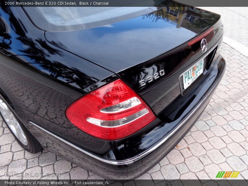 Black / Charcoal 2006 Mercedes-Benz E 320 CDI Sedan