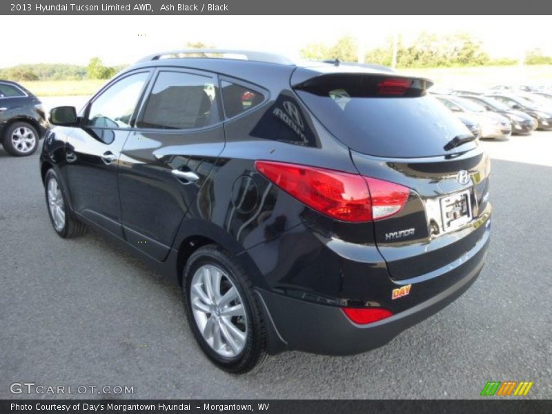 Ash Black / Black 2013 Hyundai Tucson Limited AWD