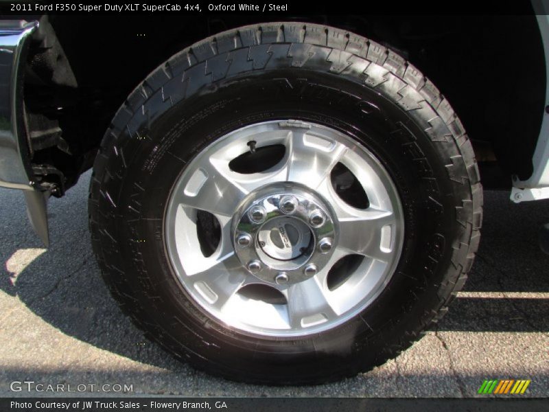 Oxford White / Steel 2011 Ford F350 Super Duty XLT SuperCab 4x4