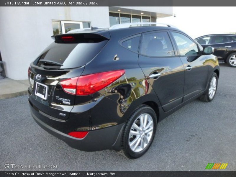 Ash Black / Black 2013 Hyundai Tucson Limited AWD