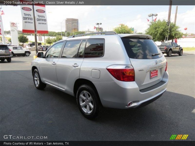 Classic Silver Metallic / Ash 2009 Toyota Highlander V6