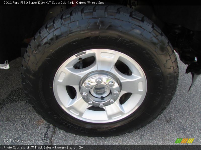  2011 F350 Super Duty XLT SuperCab 4x4 Wheel