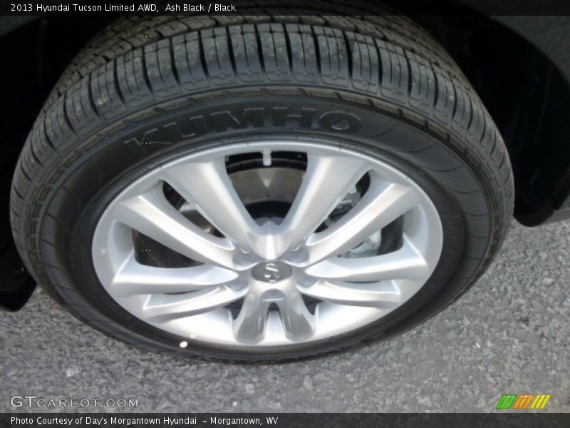 Ash Black / Black 2013 Hyundai Tucson Limited AWD
