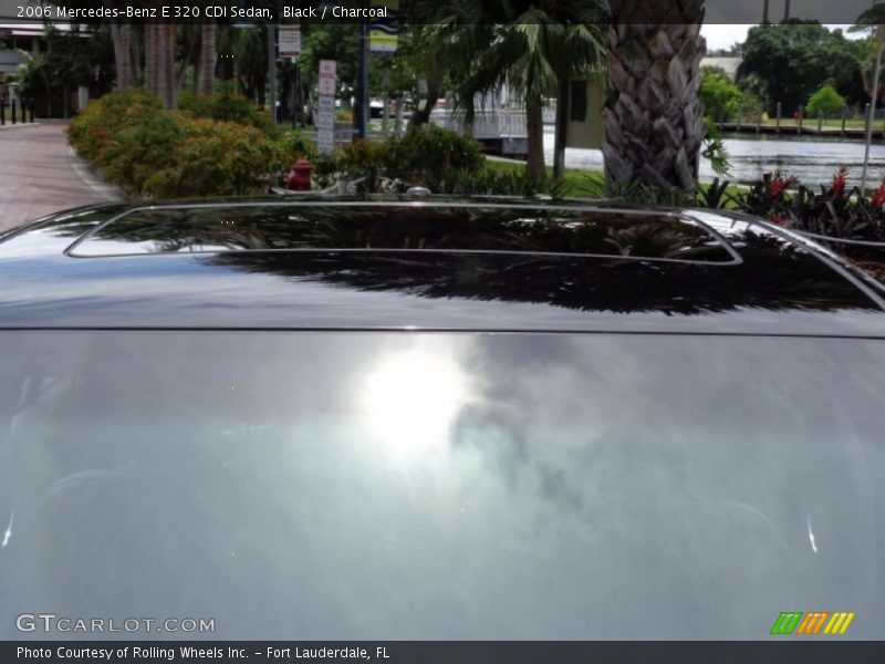 Black / Charcoal 2006 Mercedes-Benz E 320 CDI Sedan