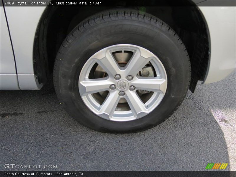 Classic Silver Metallic / Ash 2009 Toyota Highlander V6