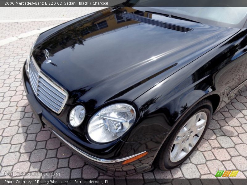 Black / Charcoal 2006 Mercedes-Benz E 320 CDI Sedan