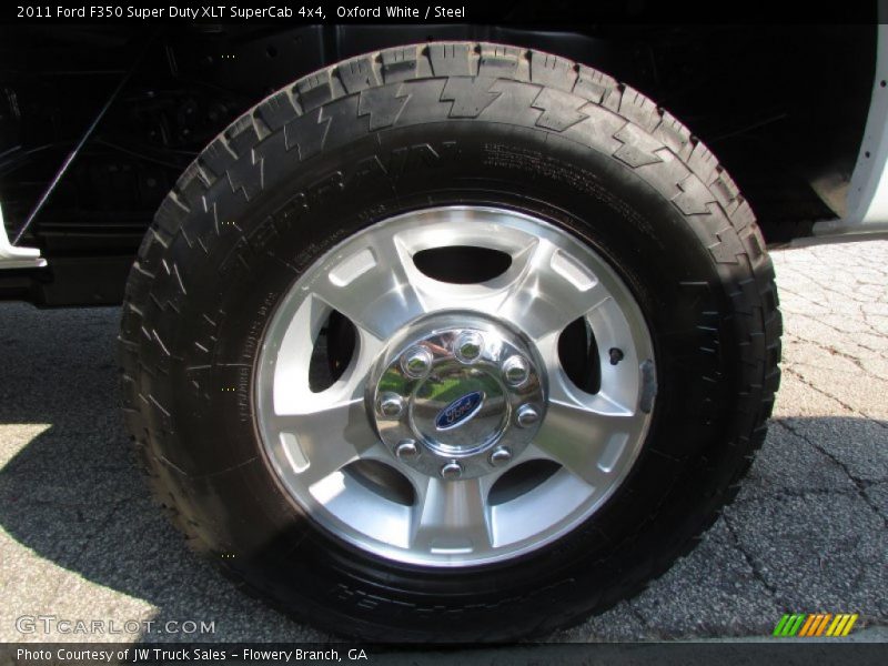 Oxford White / Steel 2011 Ford F350 Super Duty XLT SuperCab 4x4