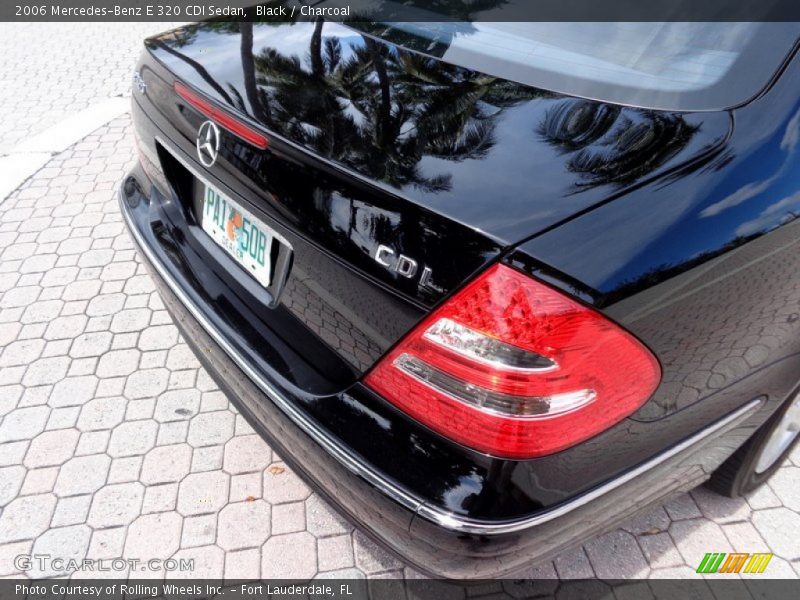 Black / Charcoal 2006 Mercedes-Benz E 320 CDI Sedan