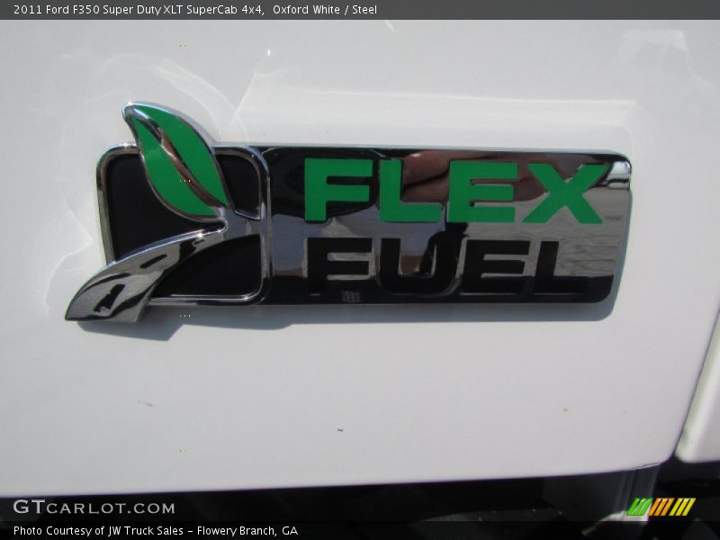 Oxford White / Steel 2011 Ford F350 Super Duty XLT SuperCab 4x4
