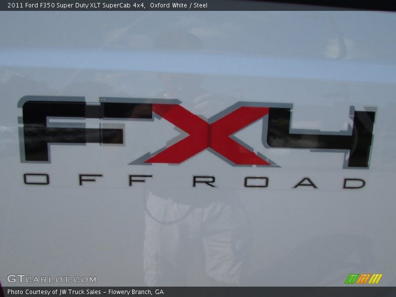 Oxford White / Steel 2011 Ford F350 Super Duty XLT SuperCab 4x4