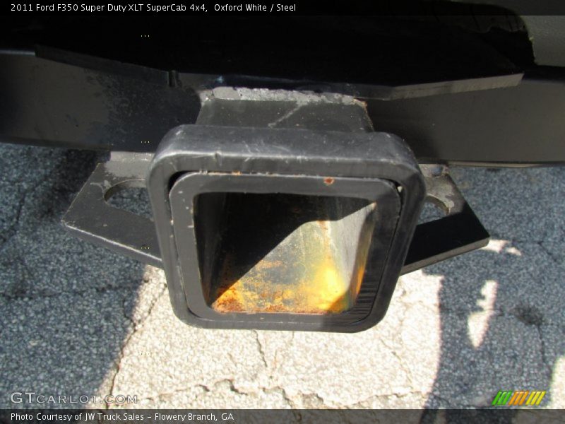 Oxford White / Steel 2011 Ford F350 Super Duty XLT SuperCab 4x4