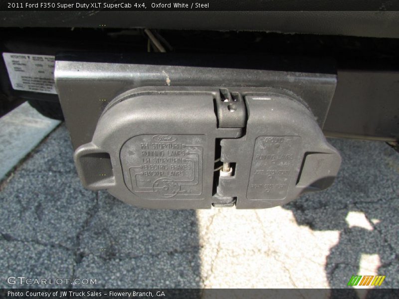Oxford White / Steel 2011 Ford F350 Super Duty XLT SuperCab 4x4