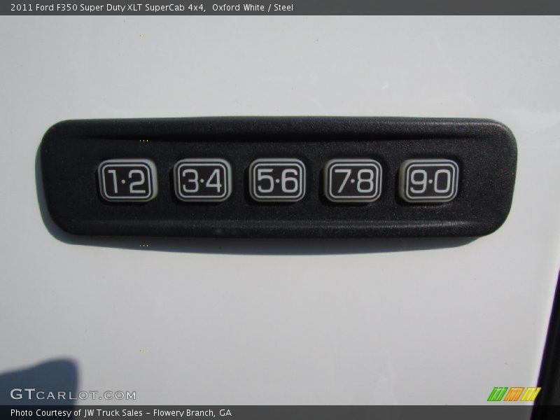 Oxford White / Steel 2011 Ford F350 Super Duty XLT SuperCab 4x4