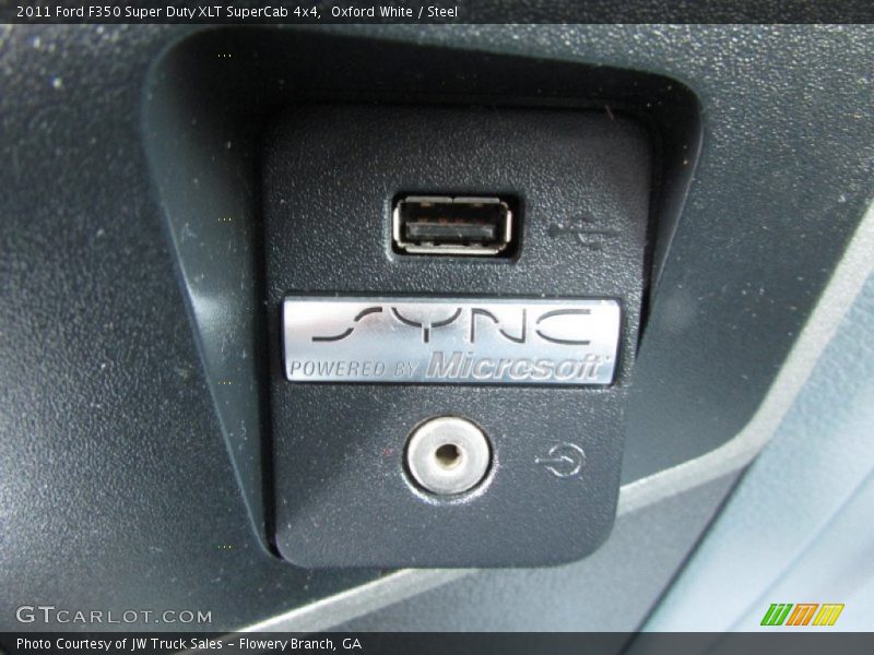 Oxford White / Steel 2011 Ford F350 Super Duty XLT SuperCab 4x4