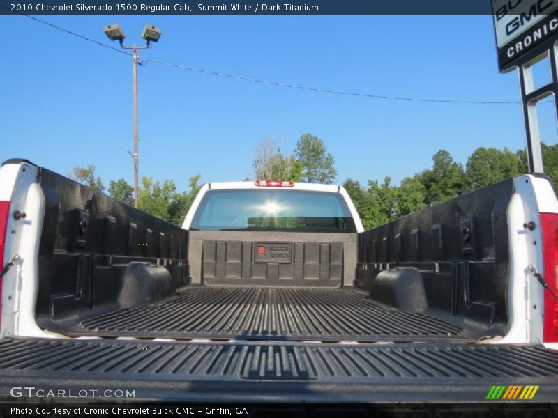 Summit White / Dark Titanium 2010 Chevrolet Silverado 1500 Regular Cab
