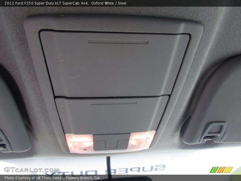 Oxford White / Steel 2011 Ford F350 Super Duty XLT SuperCab 4x4