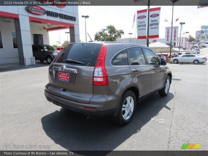 Urban Titanium Metallic / Black 2010 Honda CR-V EX-L