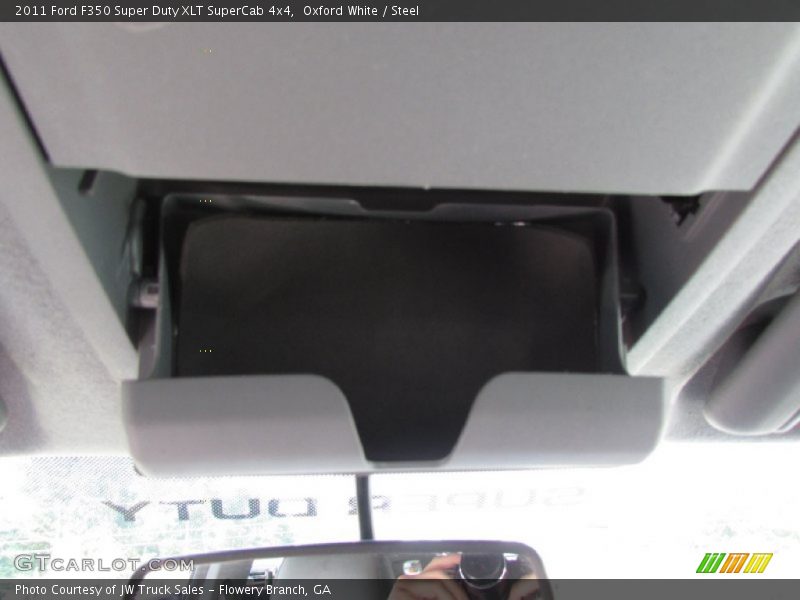 Oxford White / Steel 2011 Ford F350 Super Duty XLT SuperCab 4x4