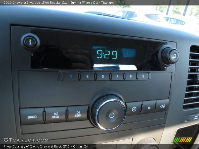 Summit White / Dark Titanium 2010 Chevrolet Silverado 1500 Regular Cab