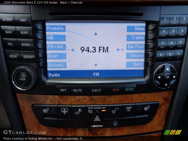 Audio System of 2006 E 320 CDI Sedan